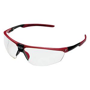 ディアドラユーティリティ 保護メガネ 防曇 UVカット シュライク SH-32C レッド クリア