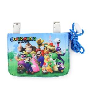 [ゆうパケット可]スーパーマリオ ネックコード付きミニおでかけポケット