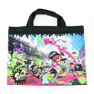 スプラトゥーン２ レッスンバッグ(キルト) 学童キルトシリーズ
