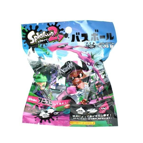 スプラトゥーン2 マスコット入りバスボール バスボール バスボム グッズ 入浴剤 全6種類 SPT-...