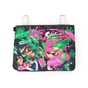 スプラトゥーン2 クリップ付ミニバッグ グッズ 移動ポケット