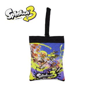 [ゆうパケット可]スプラトゥーン3 シューズバッグ（キルト）学童キルトシリーズ