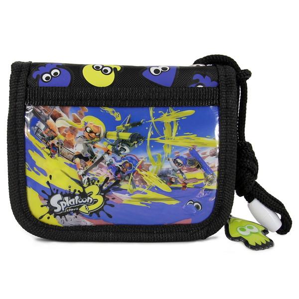 スプラトゥーン3　RFウォレット　 (BLACK / GRAY)　スプラトゥーン グッズ　スプラ　財...