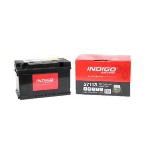 INDIGO 【インディゴバッテリー】57113 ボルボ V50 DBA-MB5254A 互換