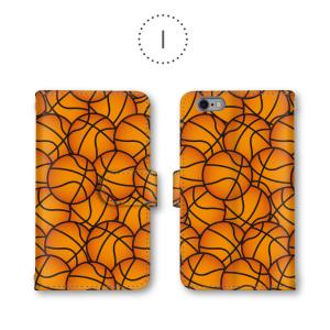 バスケットボール スマホケース 手帳型 ほぼ全...の詳細画像1