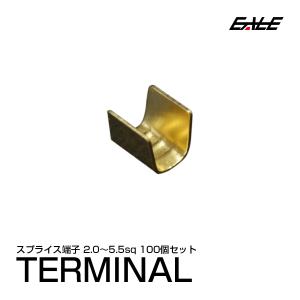 配線同士の接続にや分岐に スプライス端子 100個　I-209