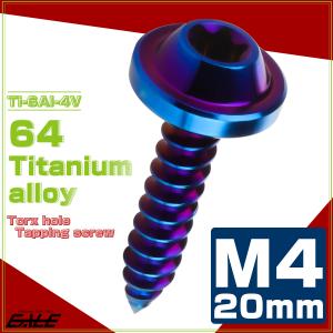 タッピングネジ M4×20mm チタン トルク...の詳細画像1