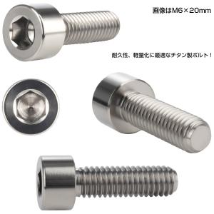 チタンボルト M7×25mm P1.0 64 ...の詳細画像1