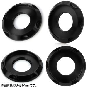 チタンワッシャー M6 外径14mm 座面枠付...の詳細画像2