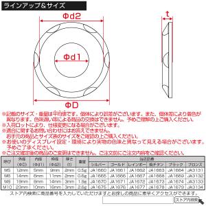 チタンワッシャー M6 外径14mm 座面枠付...の詳細画像5