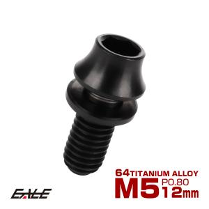 チタンボルト M5×12mm P0.8 キャップボルト ワッシャー組込