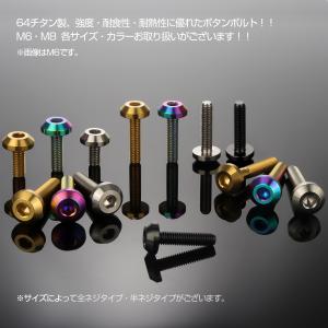 チタンボルト ボタンボルト M8×30mm P...の詳細画像3