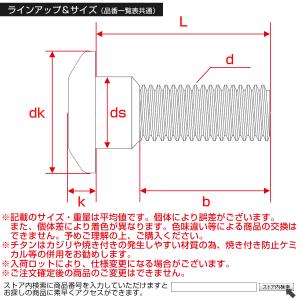 チタンボルト M8×22mm P1.25 ブレ...の詳細画像3