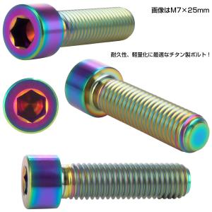 チタンボルト M6×15mm P1.0 キャッ...の詳細画像1