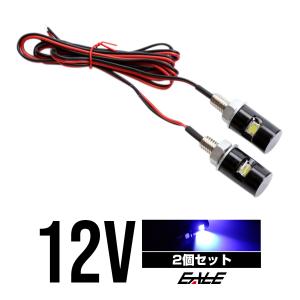 LED ナンバー灯 ライセンスランプ ボルト型 汎用 バイクや自動車に