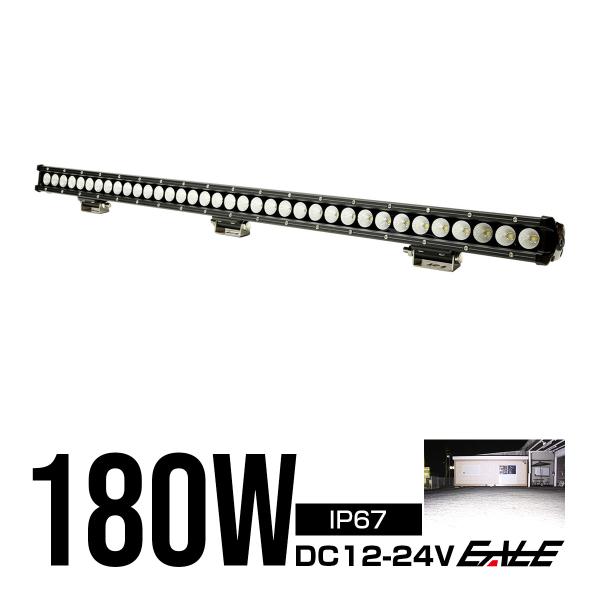 LED ライトバー 作業灯 ブラックパネル 180W  12V 24V 4WD オフロード P-46...