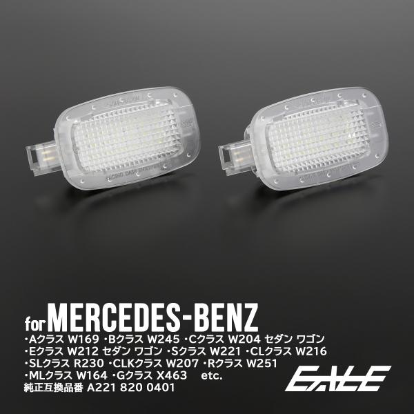 レーシングダッシュ LED インテリアランプ メルセデス ベンツ 汎用型 カーテシランプ フットラン...