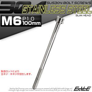 SUS304 キャップボルト M6×100mm...の詳細画像1