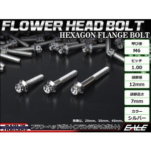 M6×12mm フラワーヘッドボルト ステンレ...の詳細画像1