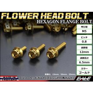 M5×20mm フラワーヘッドボルト ステンレ...の詳細画像1