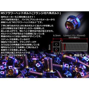 M5×20mm フラワーヘッドボルト ステンレ...の詳細画像2