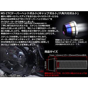 テーパーヘッドボルト CTC キャップボルト ...の詳細画像2