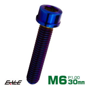 SUS304 キャップボルト M6×30mm P1.0 六角穴付きボルト スリムヘッド 焼きチタンカラー ステンレス製 TB1100｜eale