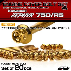 カワサキ（Kawasaki） エンジンカバー ボルトセット ZEPHYR ゼファー