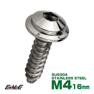 タッピングネジ M4×16mm トラス頭 ステッ...の商品画像