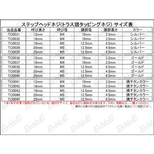 M5×16mm ステップヘッドネジ タッピング...の詳細画像2