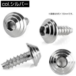 M5×16mm シェルヘッドネジ タッピングネ...の詳細画像2