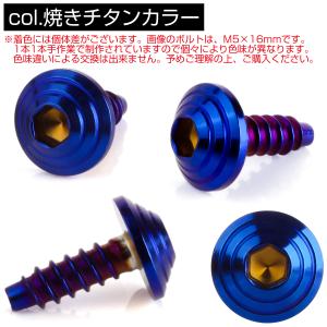 M5×16mm シェルヘッドネジ タッピングネ...の詳細画像2