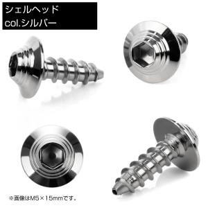 タッピングネジ M5×15mm シェルヘッド ...の詳細画像2