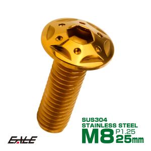 M8×20mm テーパーシェルヘッドボルト ステンレス製キャップボルト