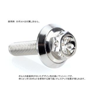 SUS304 M8 デザインワッシャー 外径2...の詳細画像3