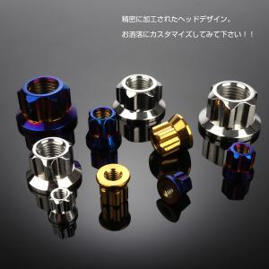 ロング貫通ナット M6 P1.0 フランジ付 ...の詳細画像2