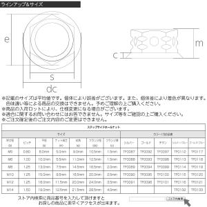 ステップサイドホールナット M6 P1.00 ...の詳細画像4