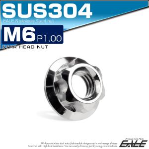 フランジナット スターヘッド M6 P1.0 ...の詳細画像1