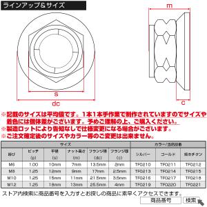 フリクションリングナット M6 P1.0 フラ...の詳細画像4