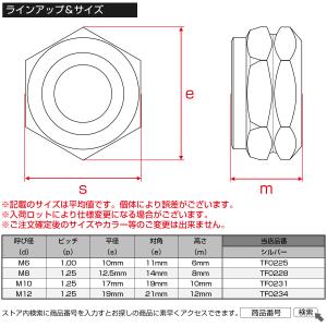 ナイロンナット M6 P1.00 ゆるみ防止 ...の詳細画像4