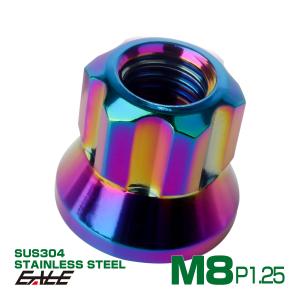 ロング貫通ナット M8 P1.25 フランジ付 ...の商品画像