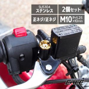 ゆM10 ミラーホールキャップ ミラーホールカバー 正ネジ10mm カワサキ