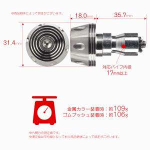 バイク用 バーエンド キャップ 適合ハンドルパ...の詳細画像4