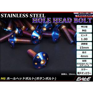 ボタンボルト M6×10mm P1.0 ホール...の詳細画像1