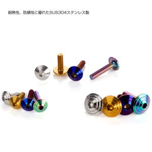 M6×15mm シェルヘッドボルト ボタンボル...の詳細画像3