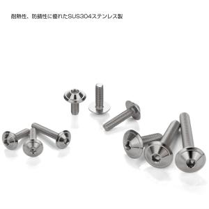 ボタンボルト M6×10mm P1.00 デザ...の詳細画像3