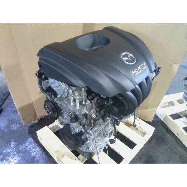 デミオ DBA-DEJFS DE3FS DEJFS DE5FS AS エンジン ASSY 本体 ★中...