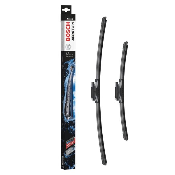 BOSCH(ボッシュ) 輸入車用 フラットワイパーブレード エアロツイン車種専用 600/400mm...