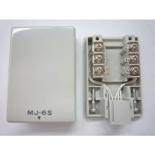 八光電機製作所 6極6芯 モジュラーローゼット MJ-6S