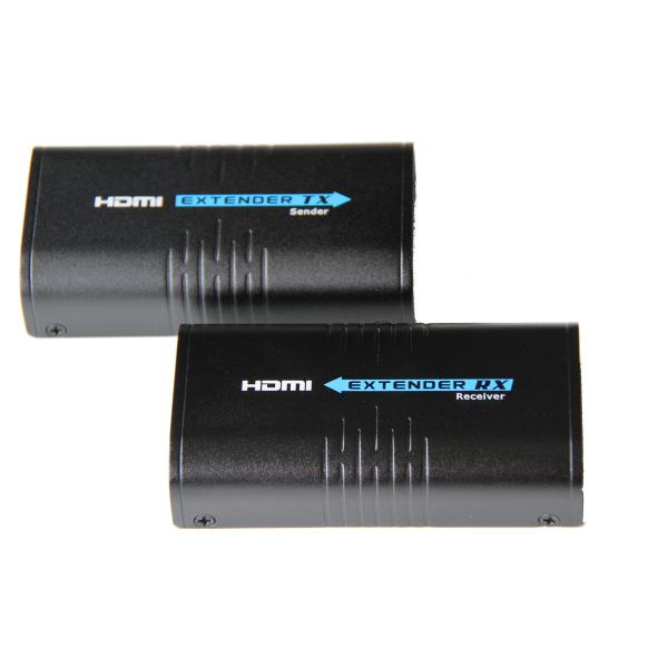 HDMI 延長器 最大100m ルーター利用でマルチ画面可能 【EX100m-Split373】